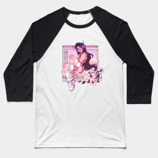 Sailor Mars Ms Paint Baseball T-Shirt